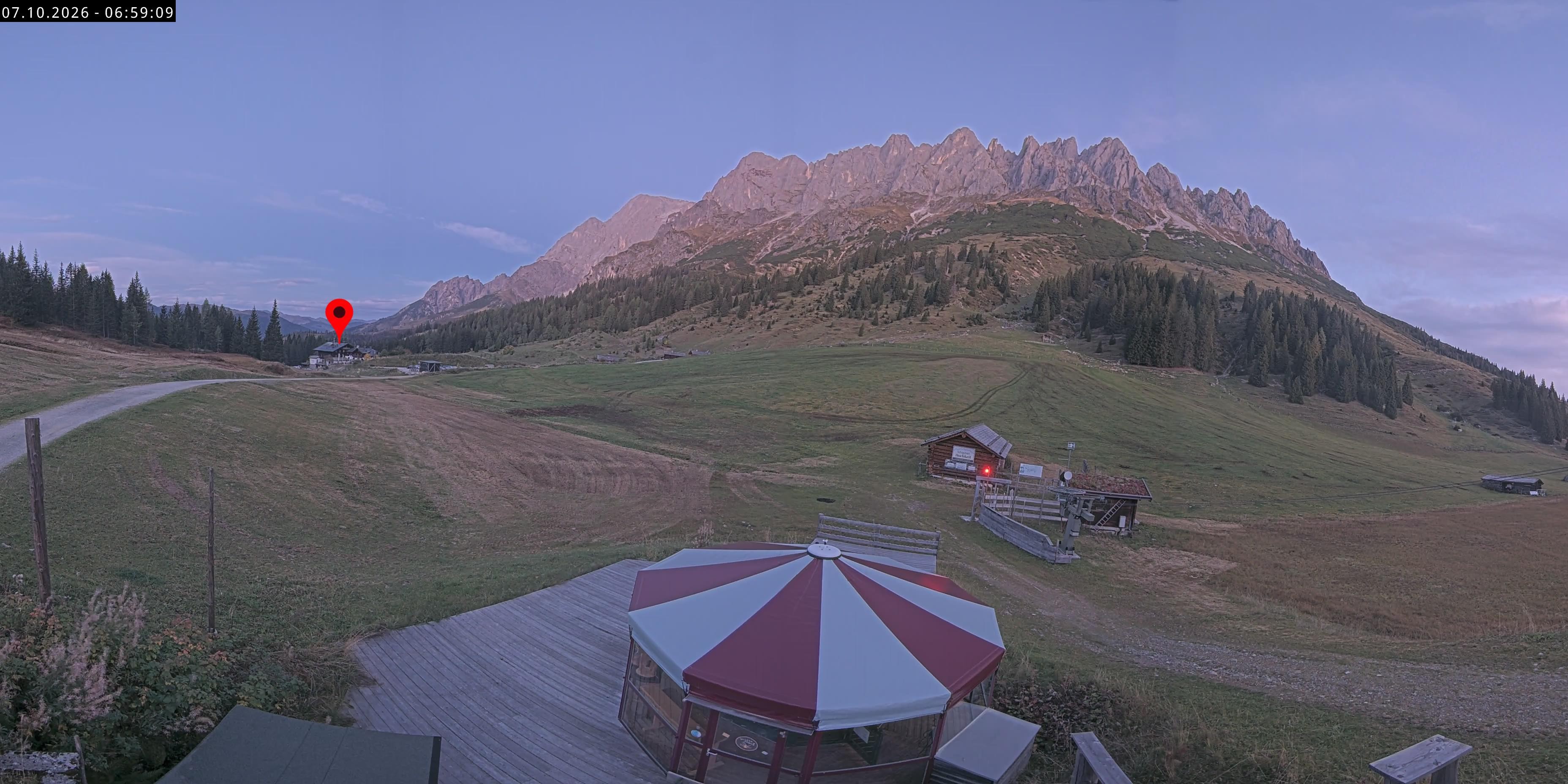 Archiv Foto Webcam Berghotel Arthurhaus am Hochkönig