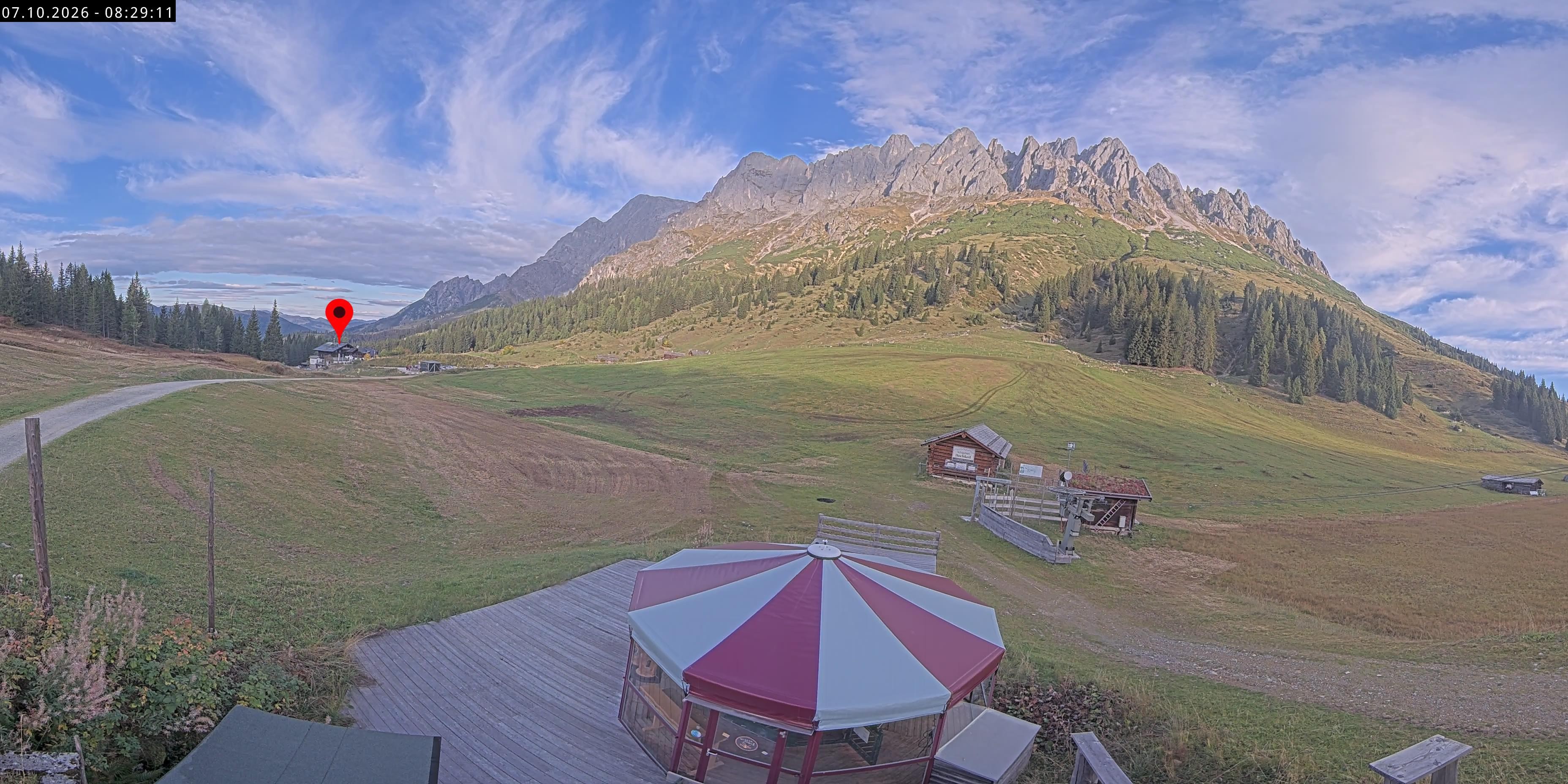 Archiv Foto Webcam Berghotel Arthurhaus am Hochkönig