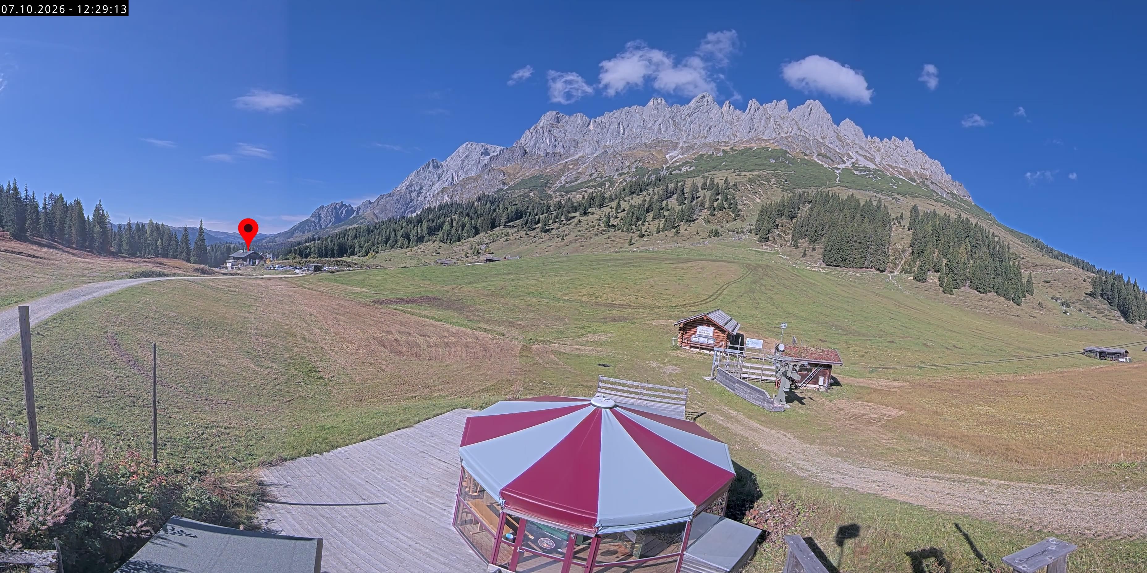Archiv Foto Webcam Berghotel Arthurhaus am Hochkönig