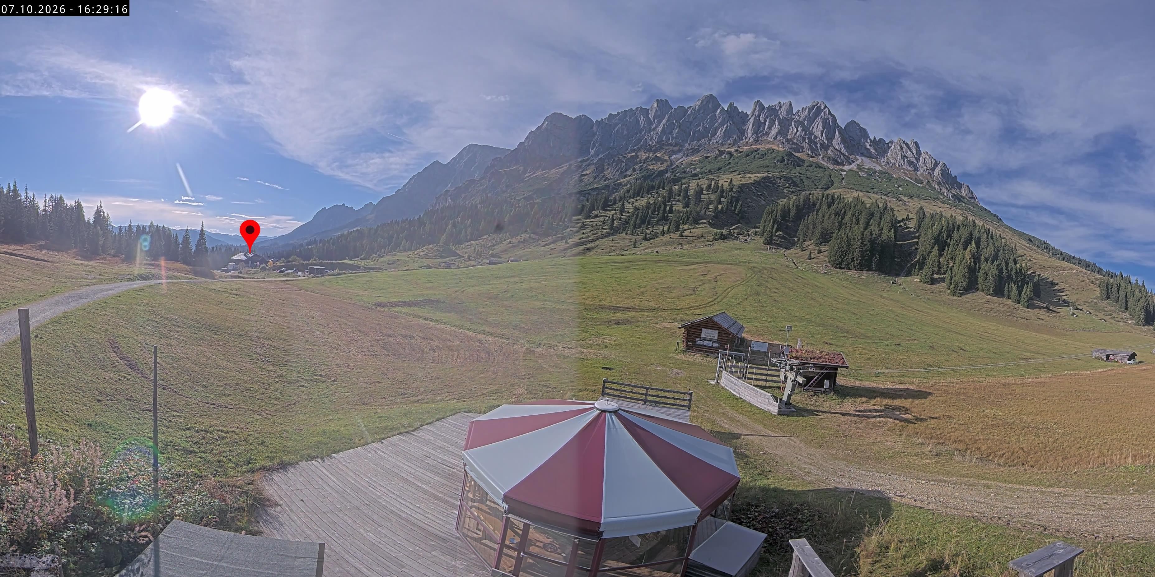 Archiv Foto Webcam Berghotel Arthurhaus am Hochkönig