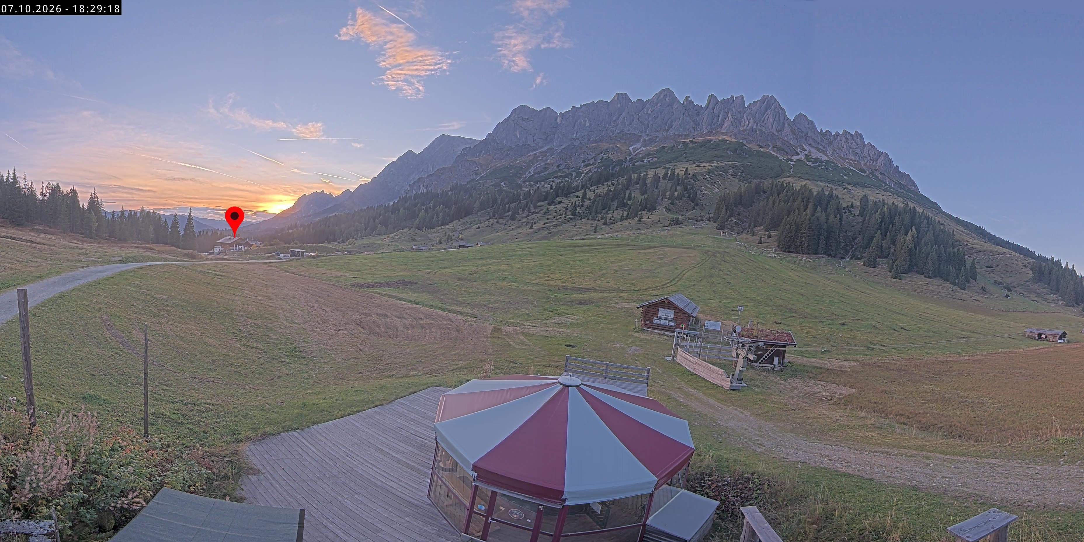Archiv Foto Webcam Berghotel Arthurhaus am Hochkönig