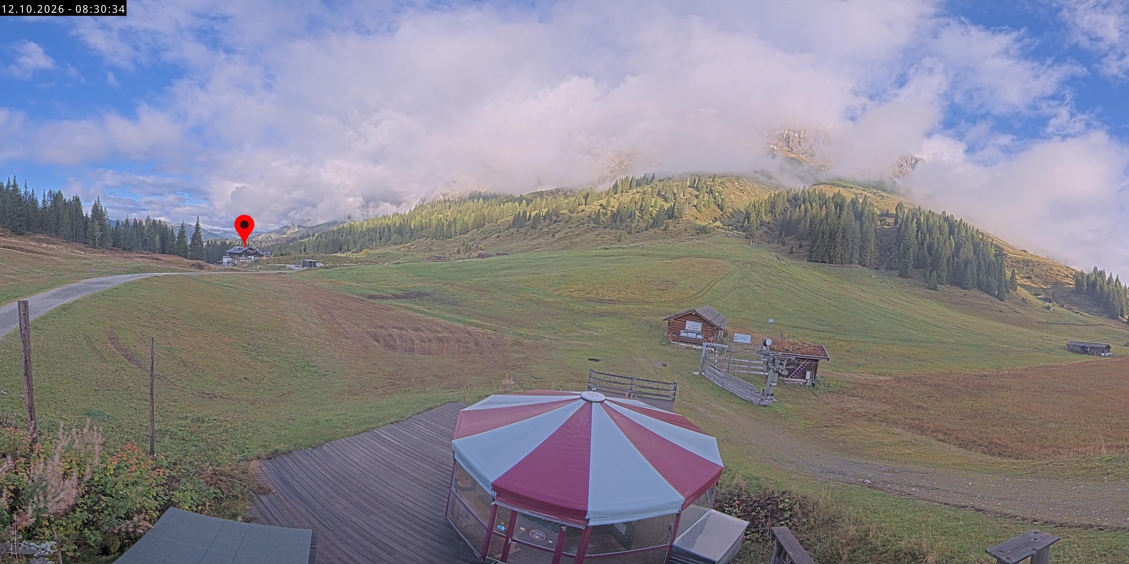 Archiv Foto Webcam Berghotel Arthurhaus am Hochkönig