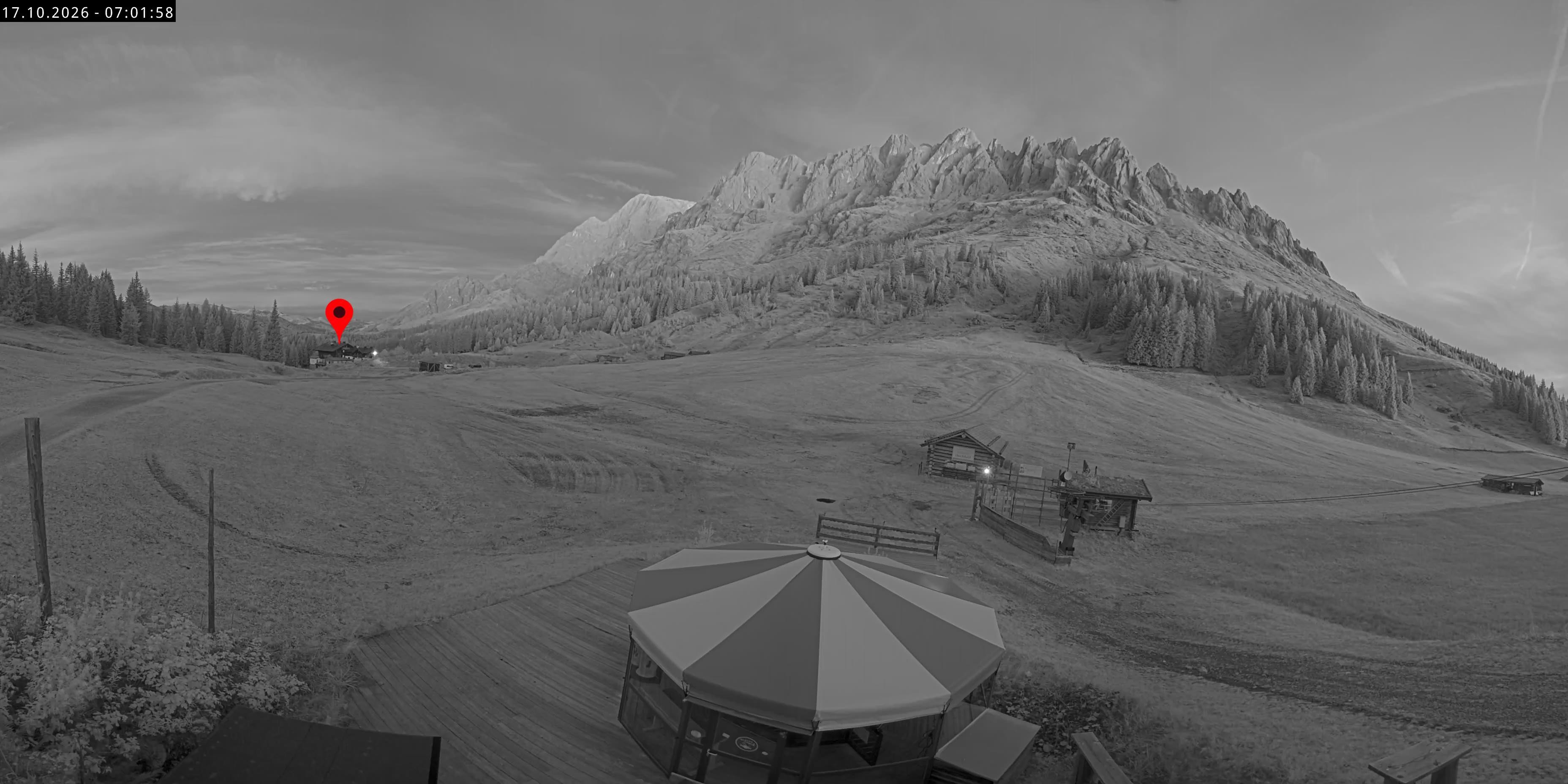 Archiv Foto Webcam Berghotel Arthurhaus am Hochkönig