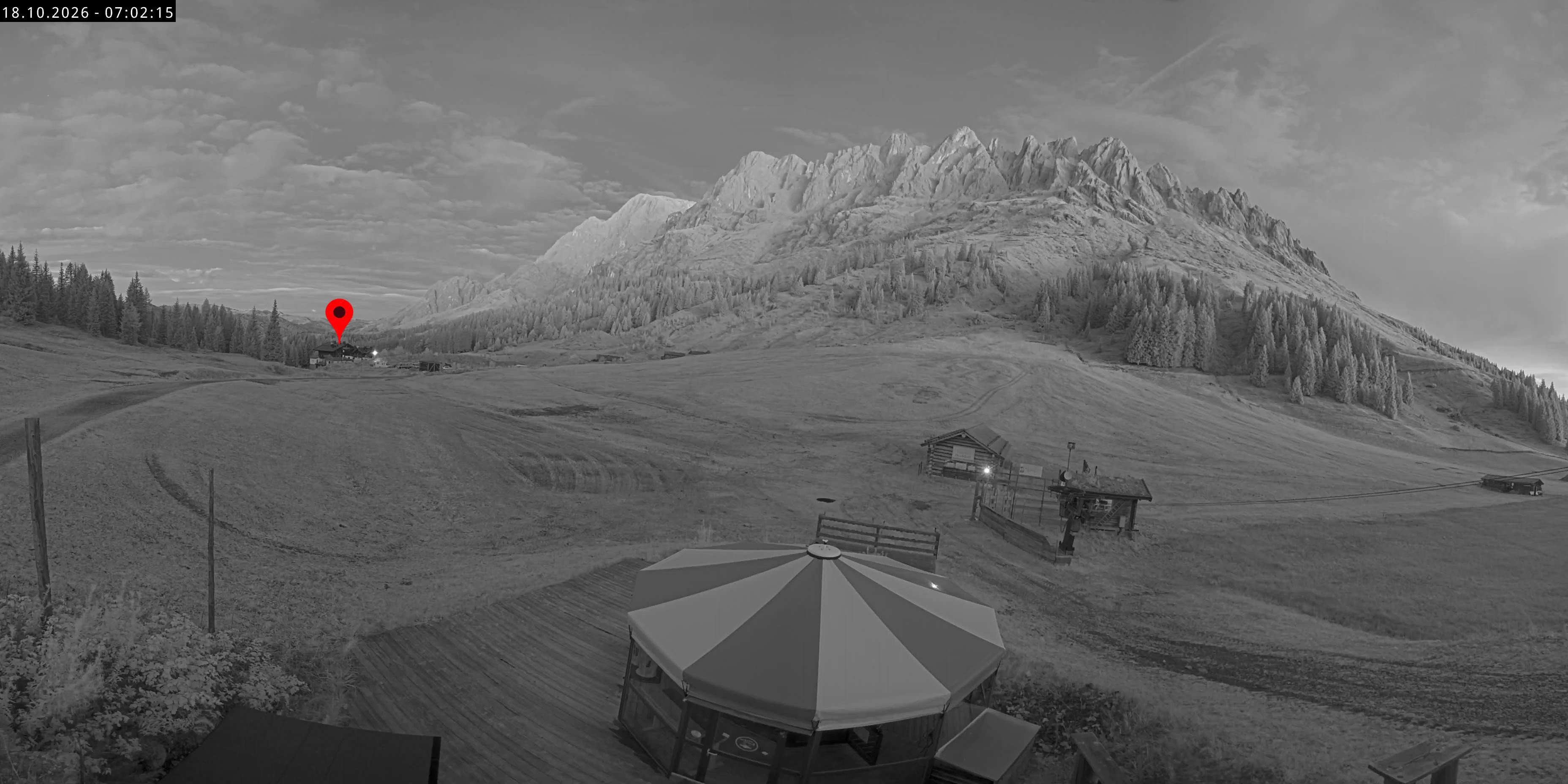 Archiv Foto Webcam Berghotel Arthurhaus am Hochkönig