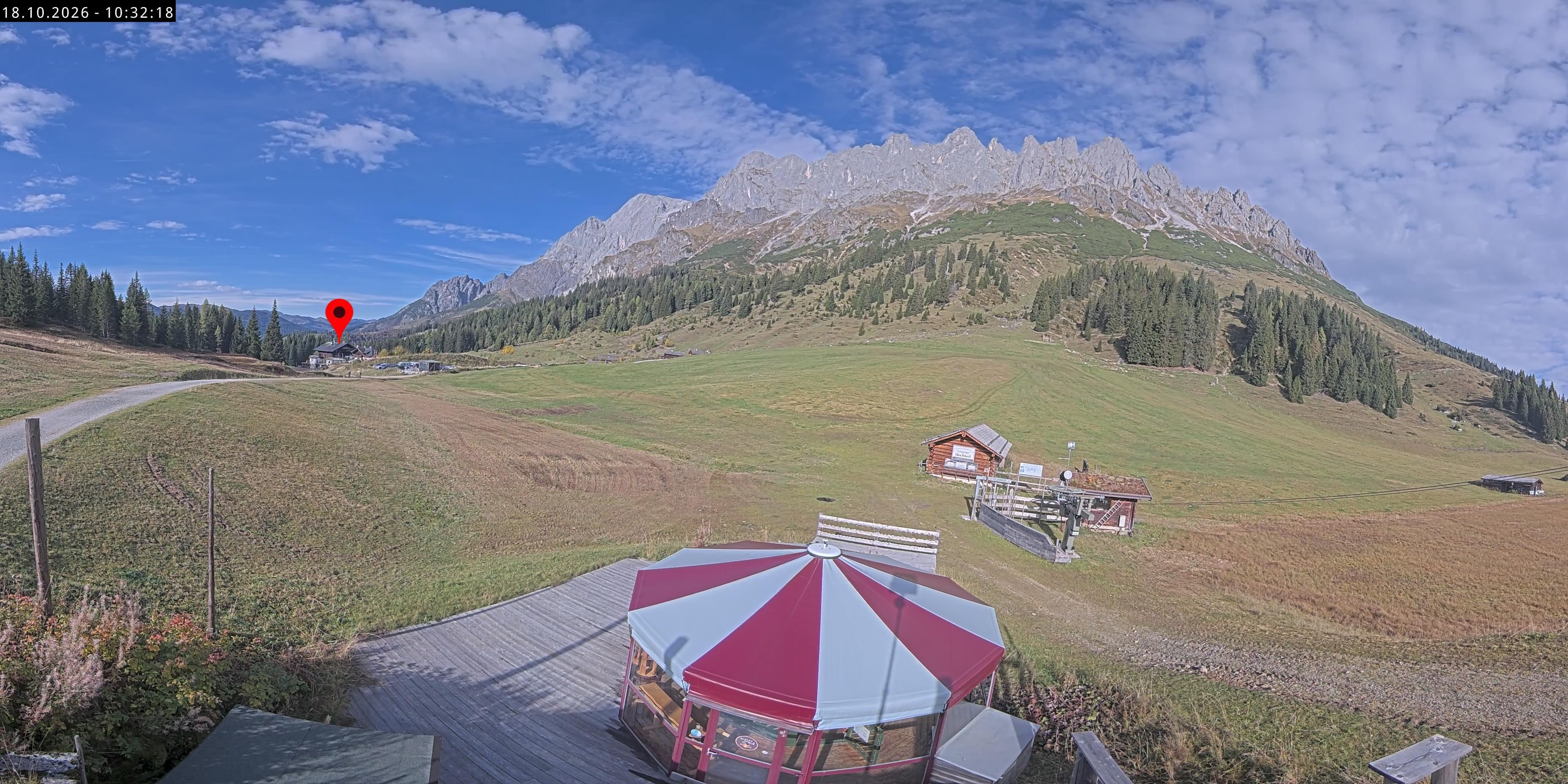 Archiv Foto Webcam Berghotel Arthurhaus am Hochkönig
