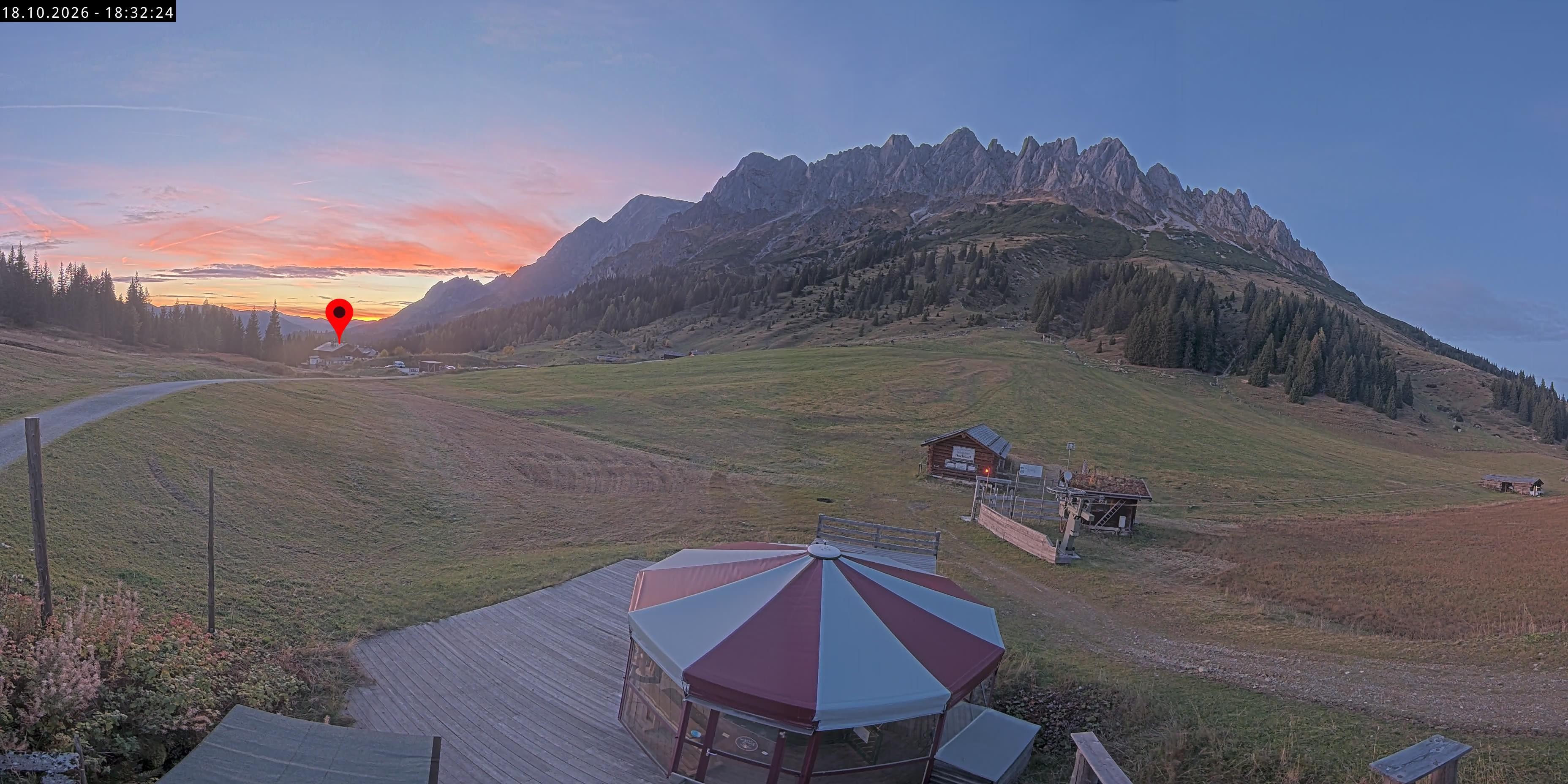 Archiv Foto Webcam Berghotel Arthurhaus am Hochkönig