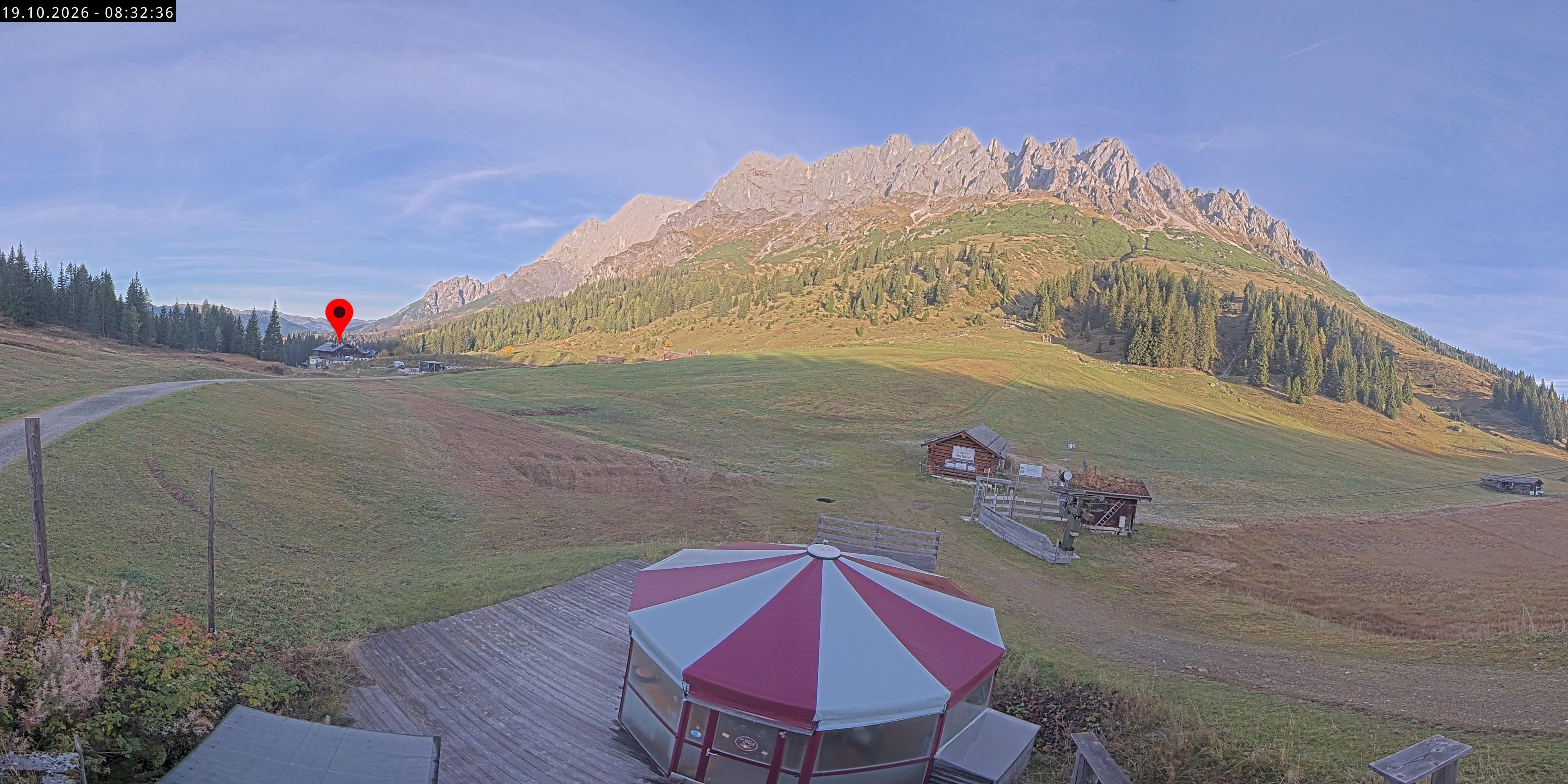 Archiv Foto Webcam Berghotel Arthurhaus am Hochkönig