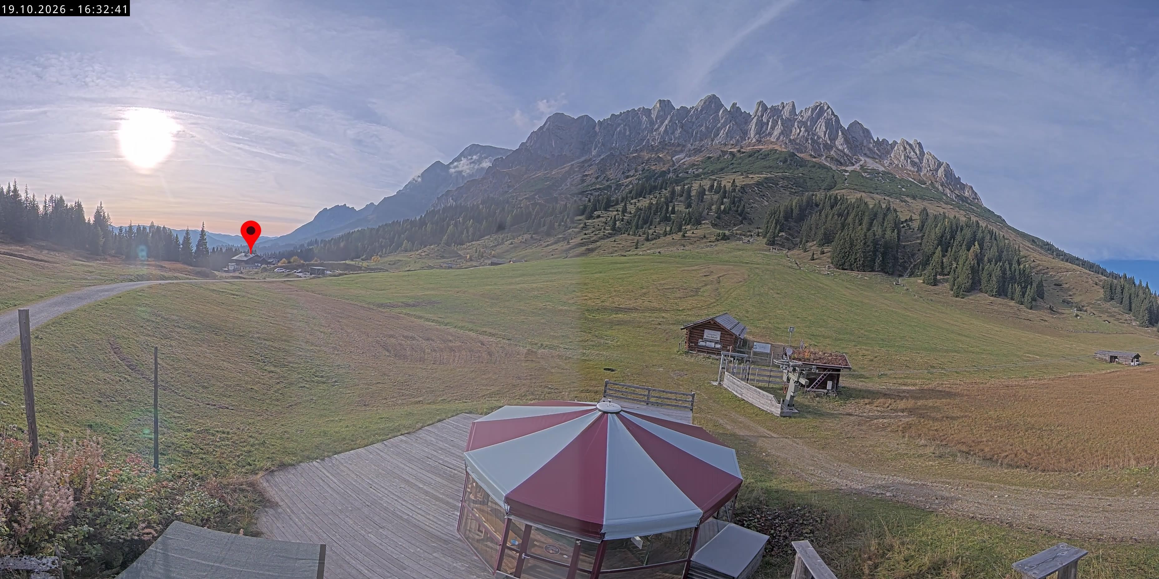 Archiv Foto Webcam Berghotel Arthurhaus am Hochkönig