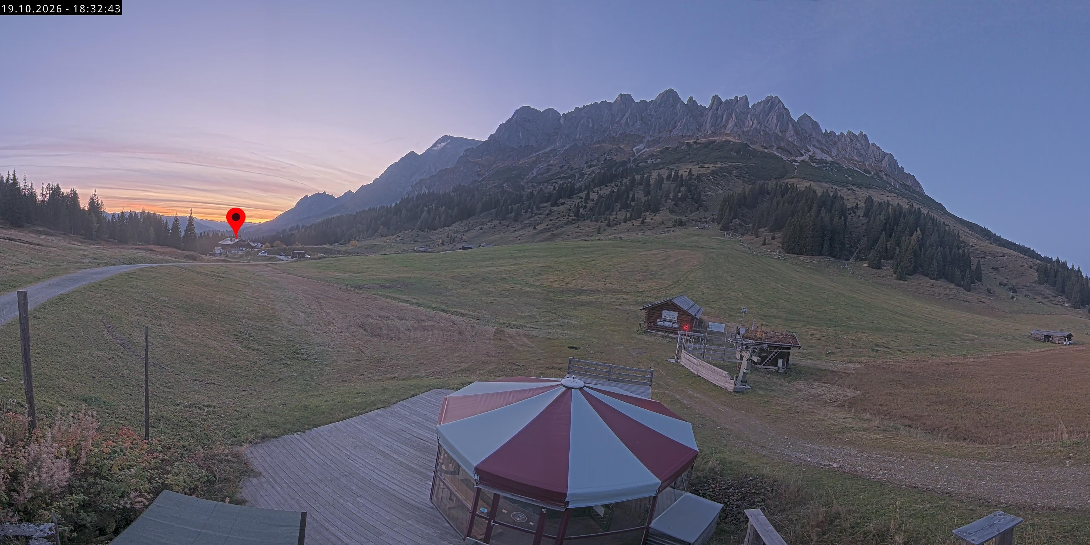 Archiv Foto Webcam Berghotel Arthurhaus am Hochkönig