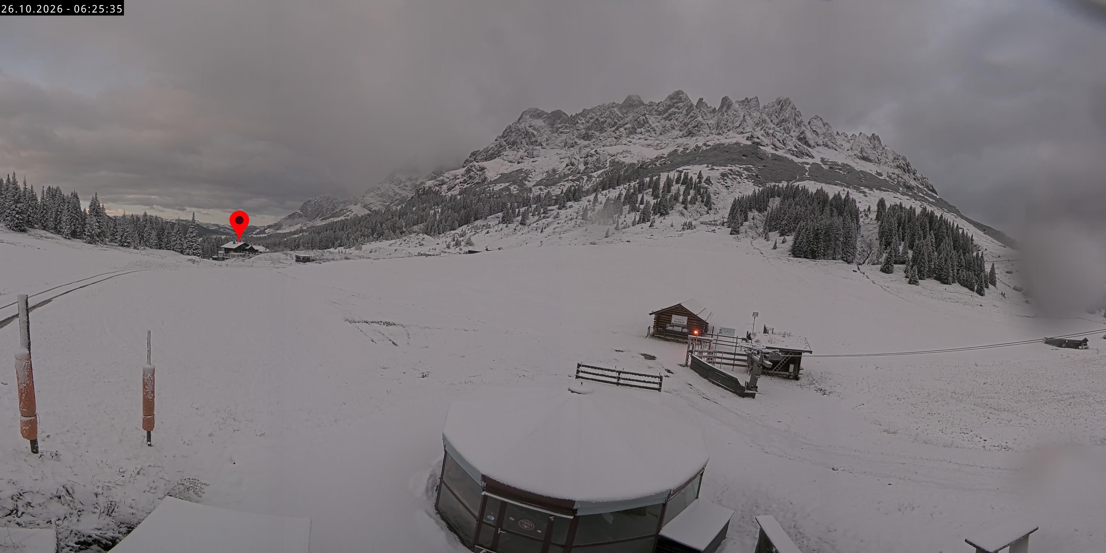 Archiv Foto Webcam Berghotel Arthurhaus am Hochkönig
