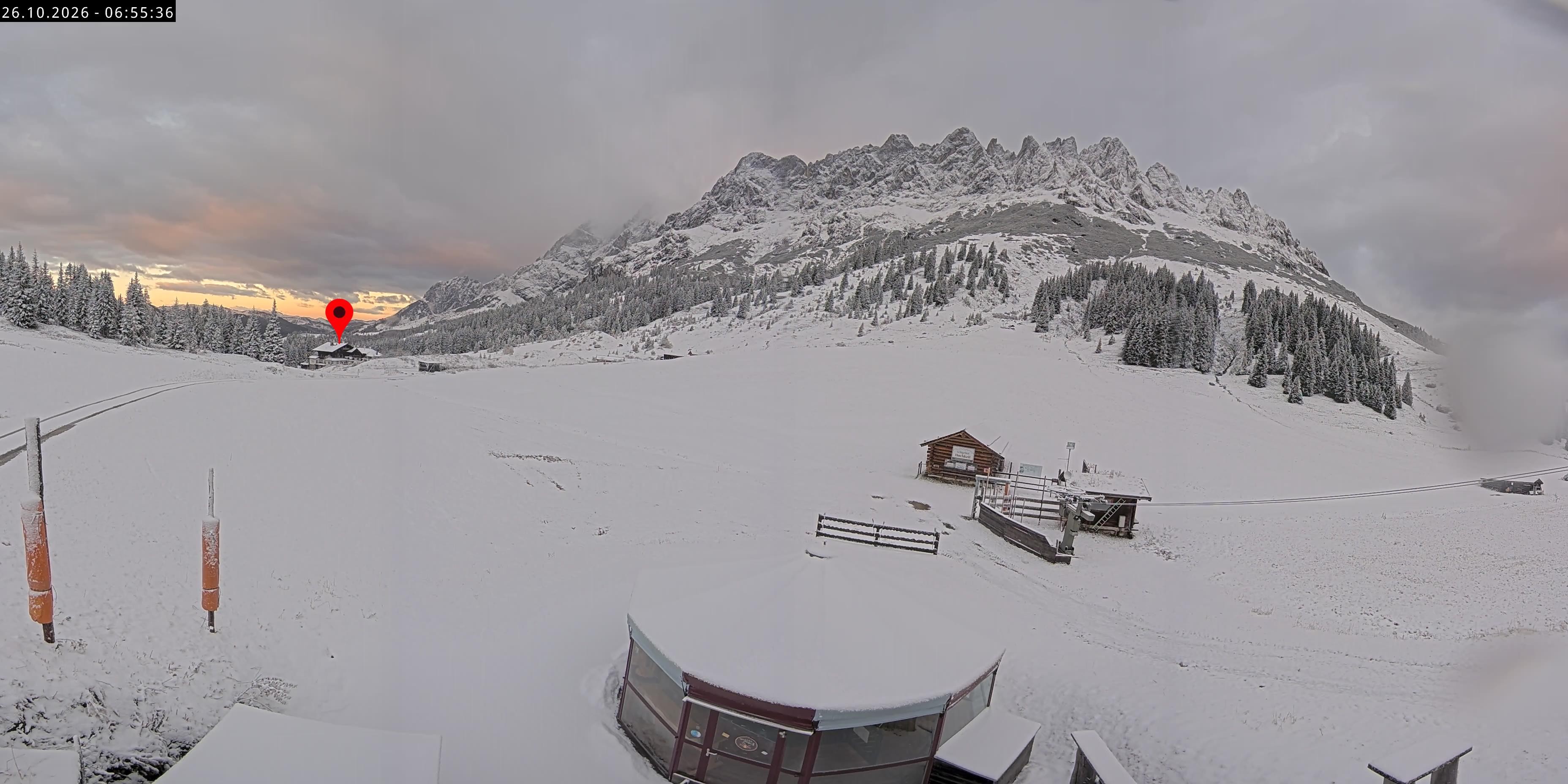 Archiv Foto Webcam Berghotel Arthurhaus am Hochkönig