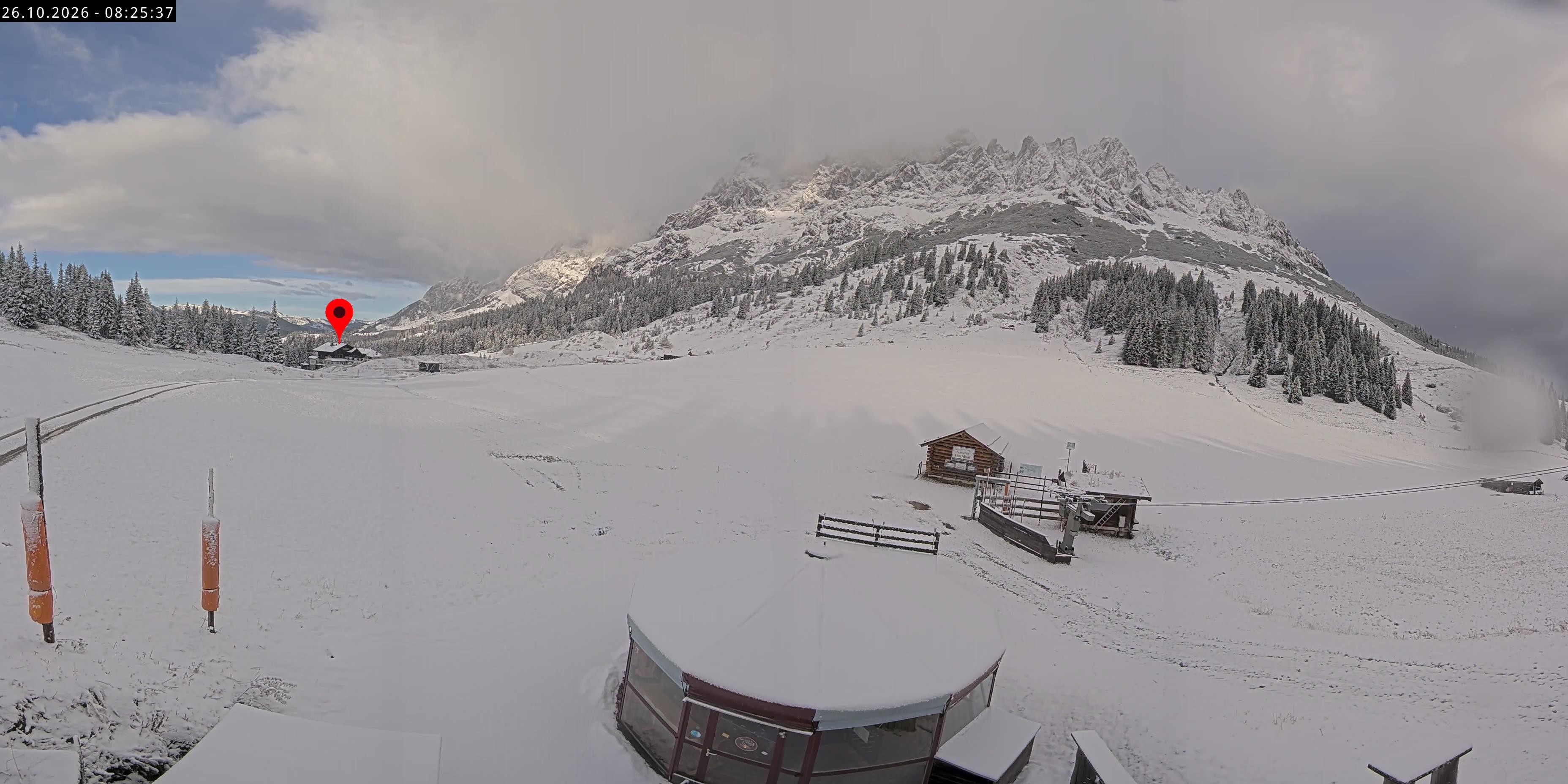 Archiv Foto Webcam Berghotel Arthurhaus am Hochkönig