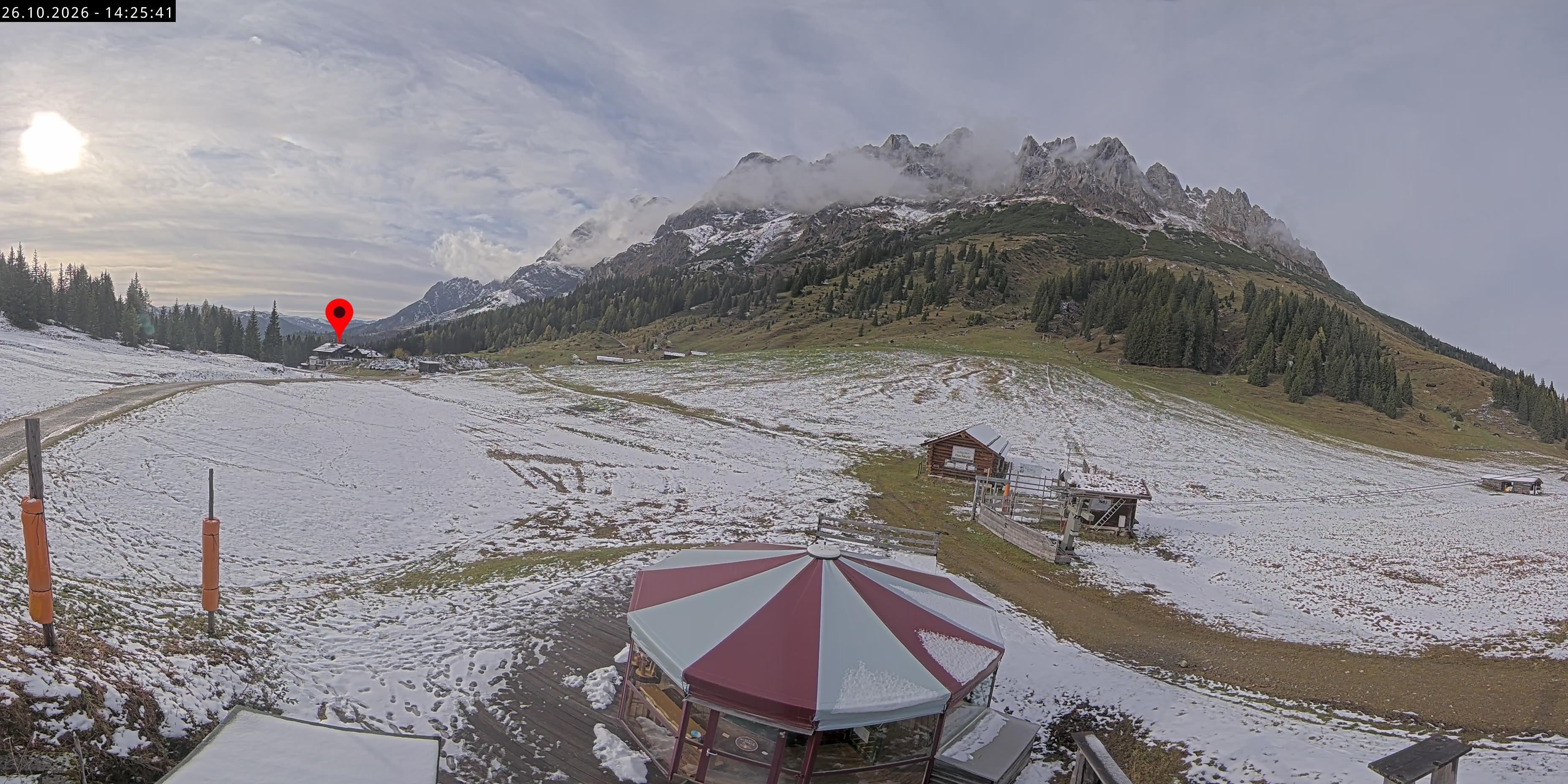 Archiv Foto Webcam Berghotel Arthurhaus am Hochkönig