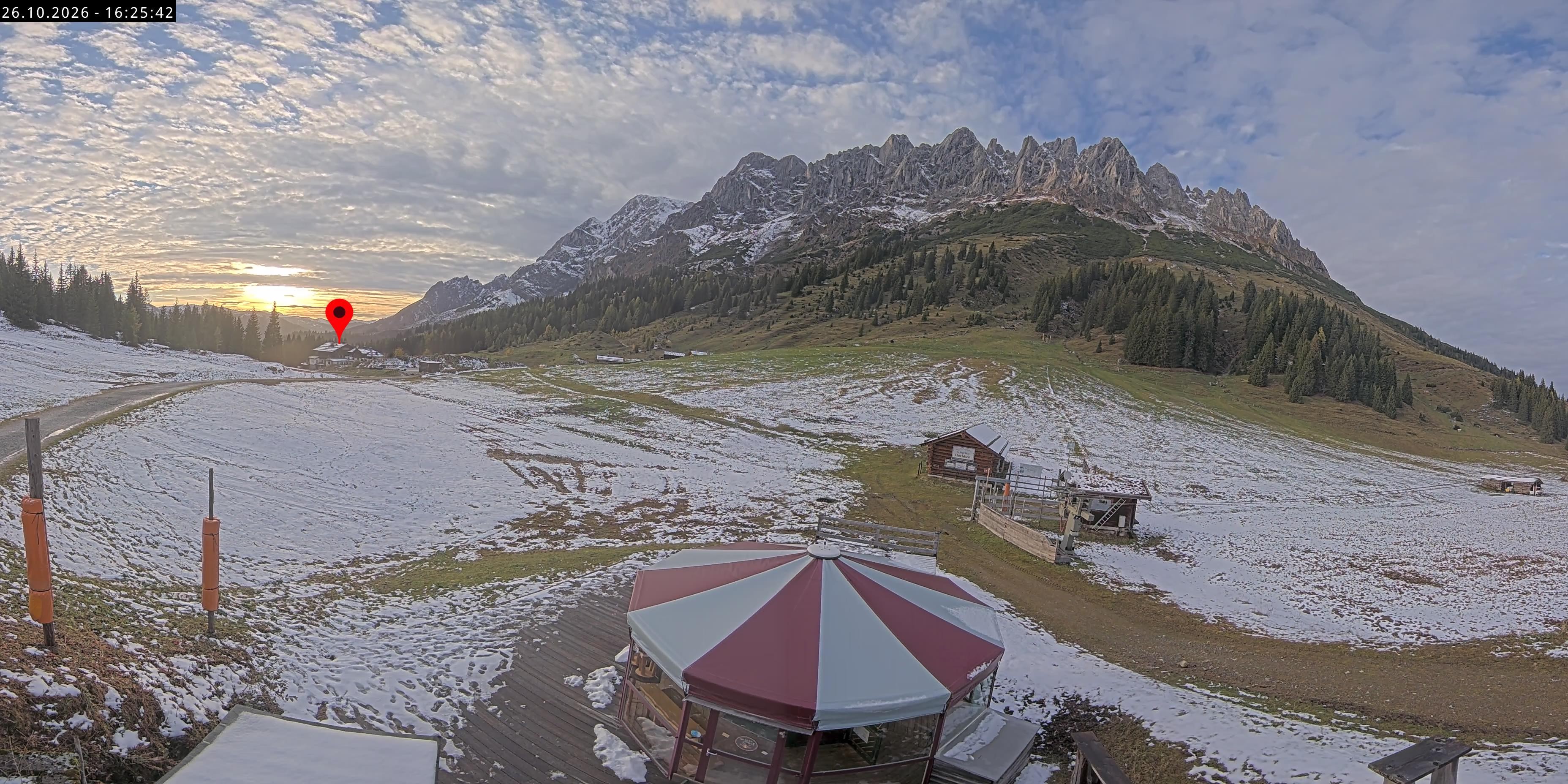 Archiv Foto Webcam Berghotel Arthurhaus am Hochkönig