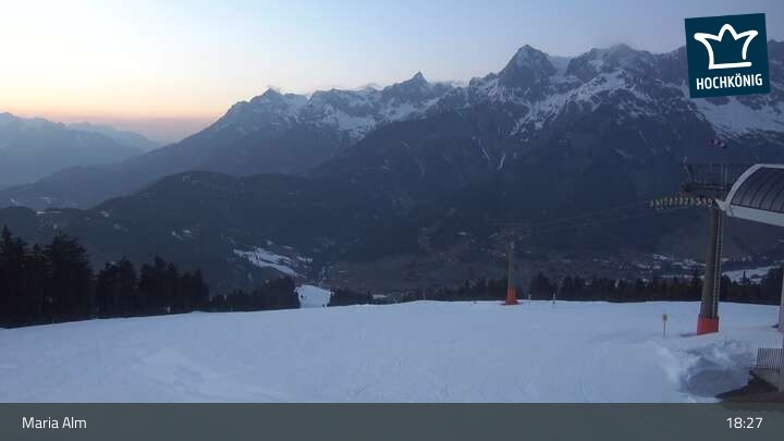 Archived image Webcam Hochmaisalm Top Station