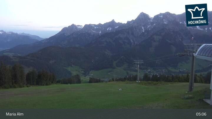Archived image Webcam Hochmaisalm Top Station