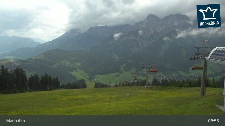 Archiv Foto Webcam Hochmaisalm Bergstation
