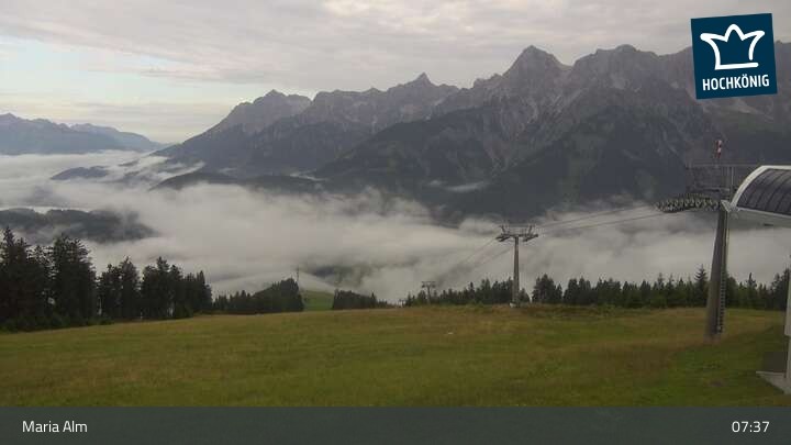 Archiv Foto Webcam Hochmaisalm Bergstation