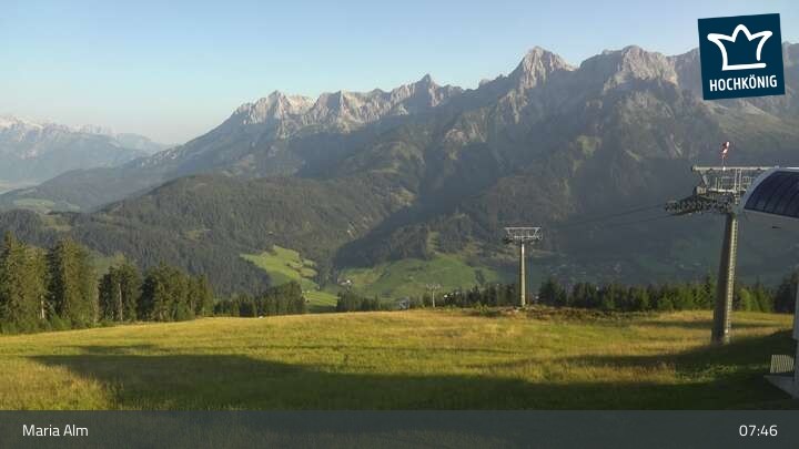 Archiv Foto Webcam Hochmaisalm Bergstation