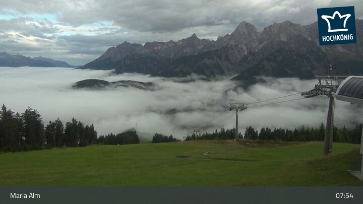 Archiv Foto Webcam Hochmaisalm Bergstation