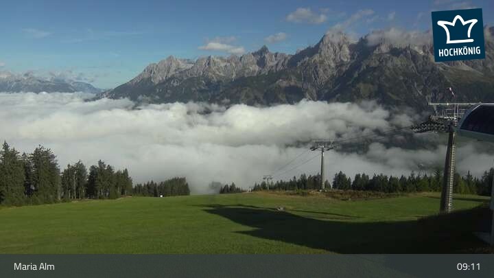 Archiv Foto Webcam Hochmaisalm Bergstation