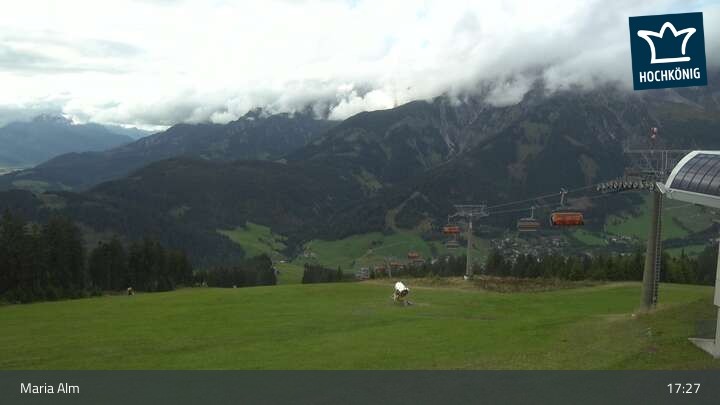 Archived image Webcam Hochmaisalm Top Station