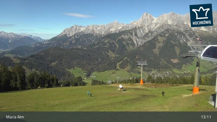 Archiv Foto Webcam Hochmaisalm Bergstation