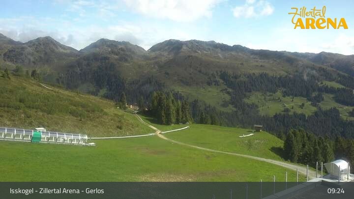Archiv Foto Webcam Panoramablick vom Isskogel