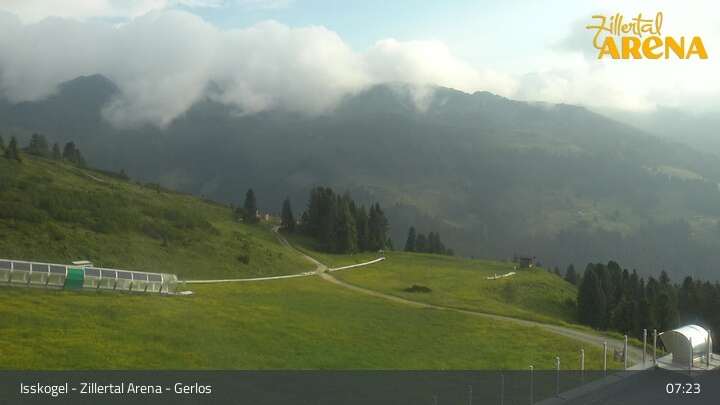 Archiv Foto Webcam Panoramablick vom Isskogel