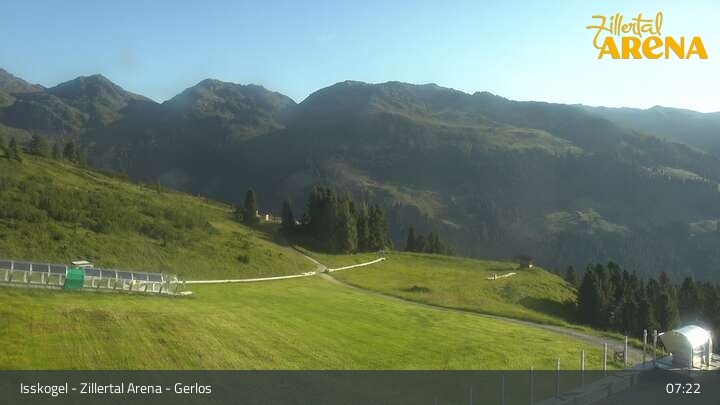 Archiv Foto Webcam Panoramablick vom Isskogel