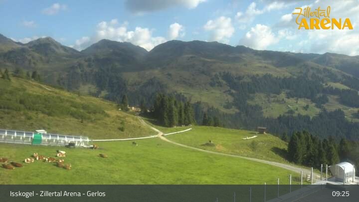 Archiv Foto Webcam Panoramablick vom Isskogel