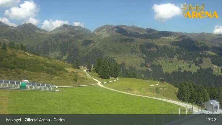 Archiv Foto Webcam Panoramablick vom Isskogel