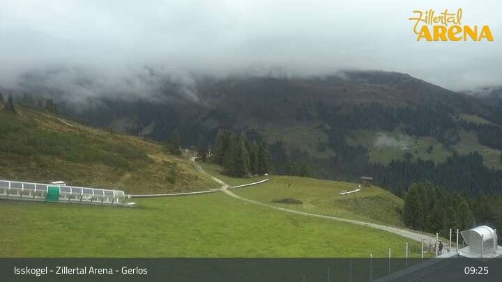 Archiv Foto Webcam Panoramablick vom Isskogel