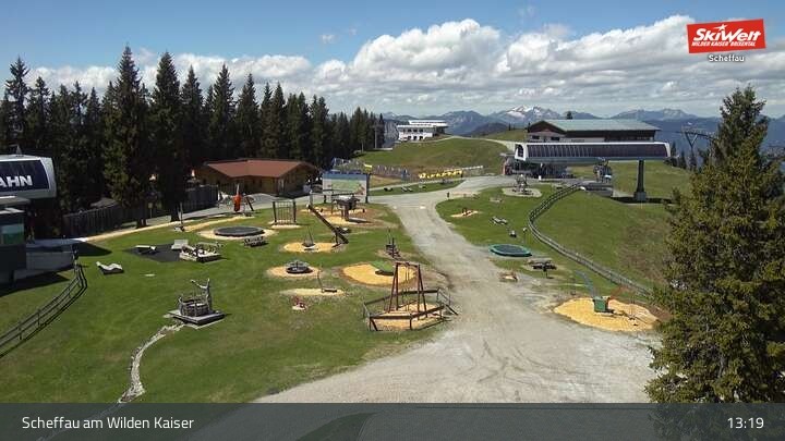 Archived image Webcam Brandlstadl Restaurant, Scheffau