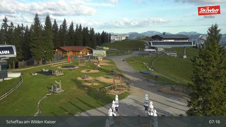 Archived image Webcam Brandlstadl Restaurant, Scheffau