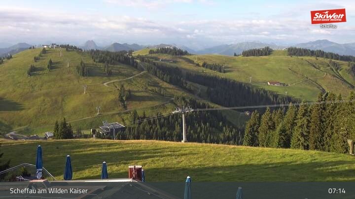 Archiv Foto Webcam Restaurant Brandlstadl, Scheffau