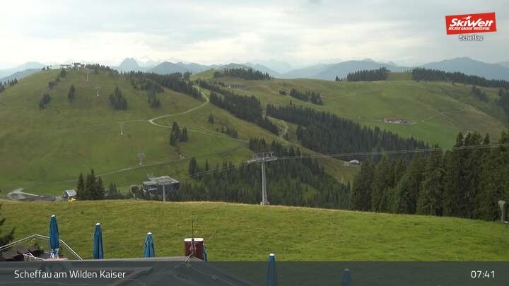 Archiv Foto Webcam Restaurant Brandlstadl, Scheffau