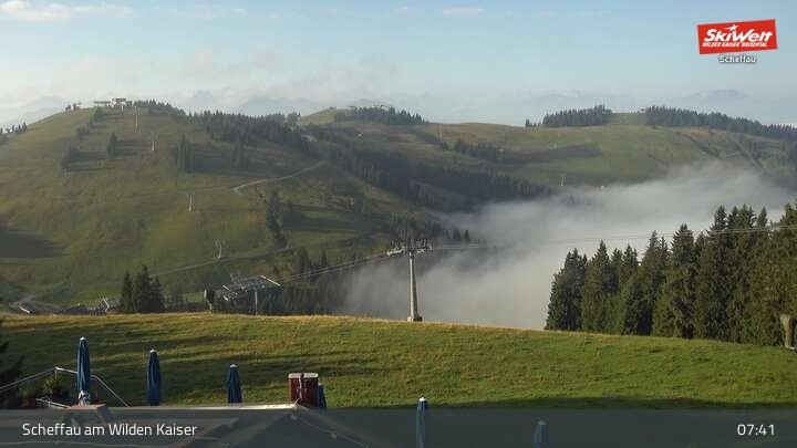 Archiv Foto Webcam Restaurant Brandlstadl, Scheffau