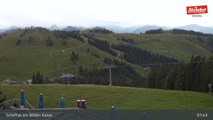 Archiv Foto Webcam Restaurant Brandlstadl, Scheffau