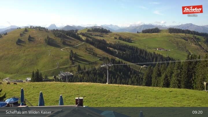 Archiv Foto Webcam Restaurant Brandlstadl, Scheffau