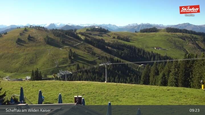 Archived image Webcam Brandlstadl Restaurant, Scheffau