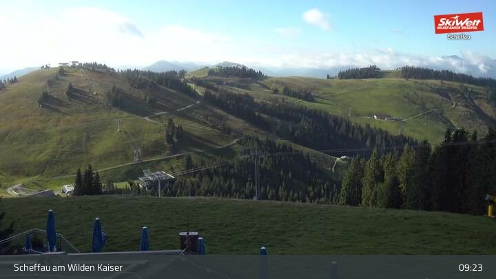Archived image Webcam Brandlstadl Restaurant, Scheffau