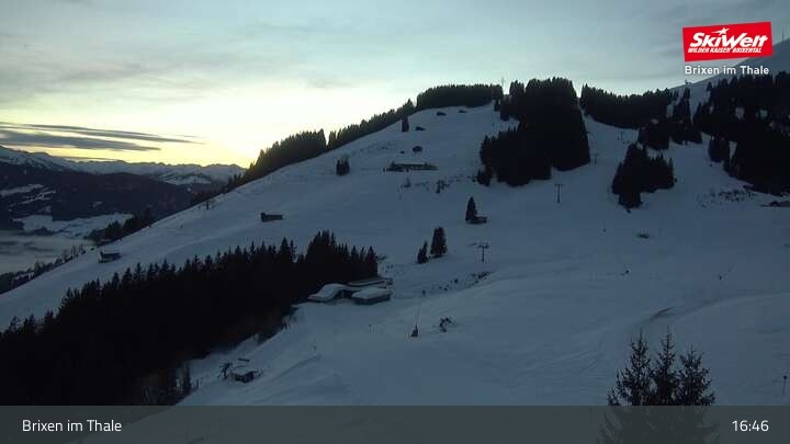 Archiv Foto Webcam Bergstation Gondelbahn, Brixen im Thale