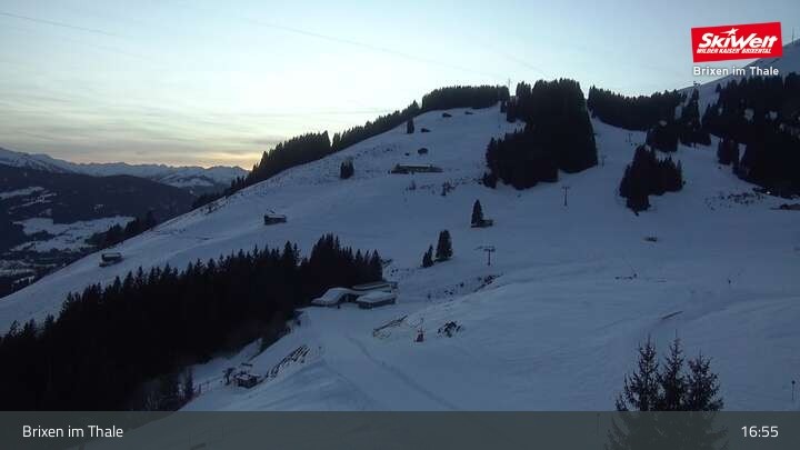 Archiv Foto Webcam Bergstation Gondelbahn, Brixen im Thale