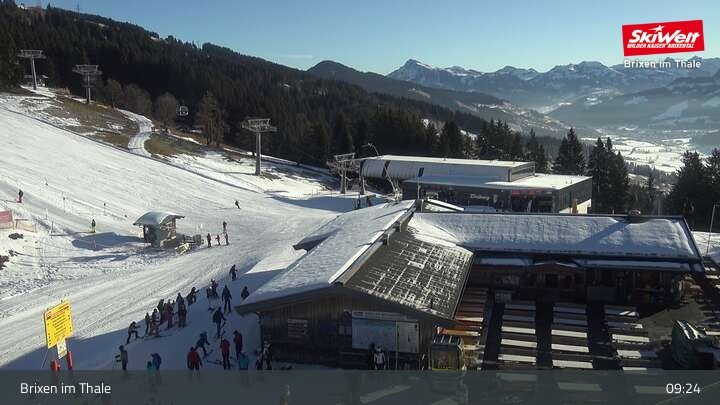 Archiv Foto Webcam Bergstation Gondelbahn, Brixen im Thale