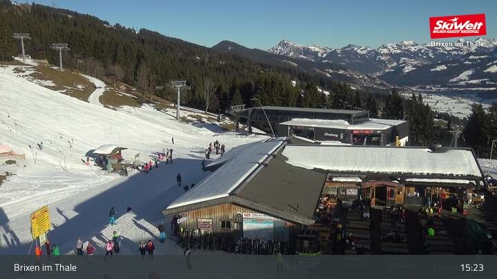 Archiv Foto Webcam Bergstation Gondelbahn, Brixen im Thale