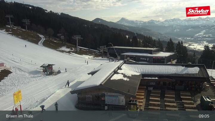 Archiv Foto Webcam Bergstation Gondelbahn, Brixen im Thale