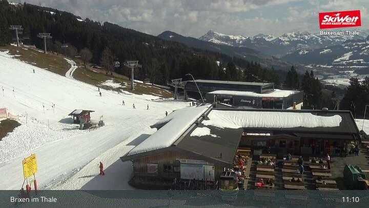 Archiv Foto Webcam Bergstation Gondelbahn, Brixen im Thale