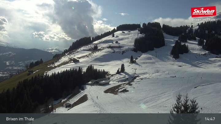 Archiv Foto Webcam Bergstation Gondelbahn, Brixen im Thale