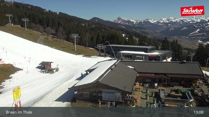Archiv Foto Webcam Bergstation Gondelbahn, Brixen im Thale